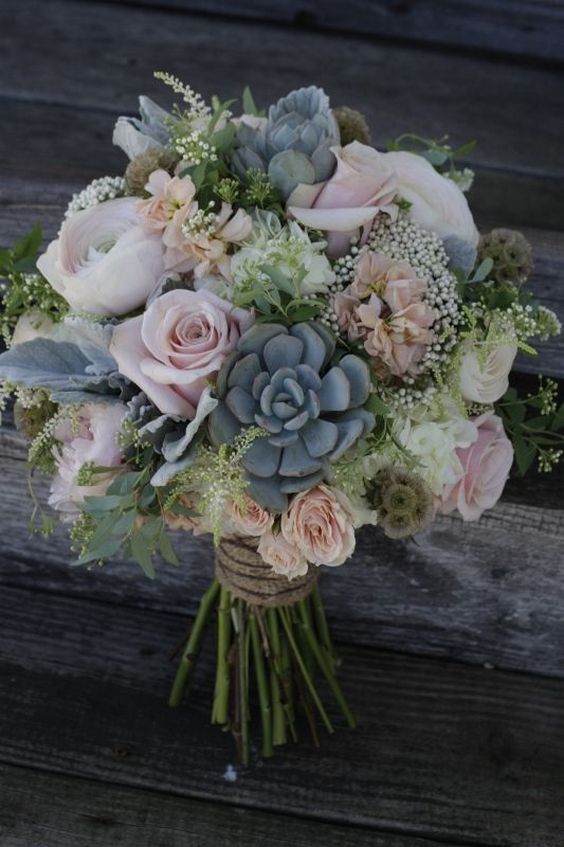 Dusty Rose Wedding Color Ideas My Deer Flowers