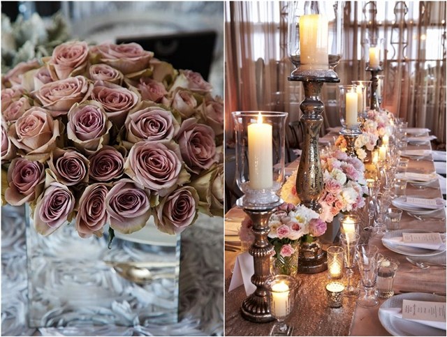 Dusty Rose Wedding Color Ideas My Deer Flowers