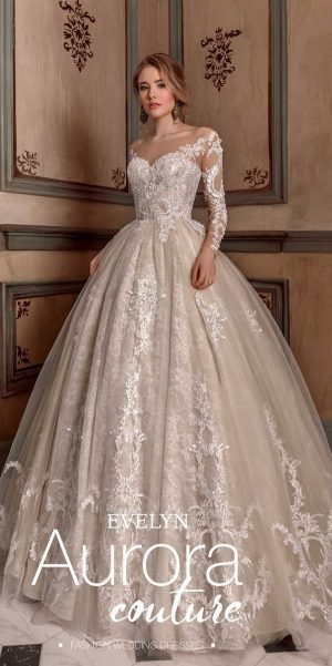 Aurora couture Eussian Glory Wedding Dresses Evelyn