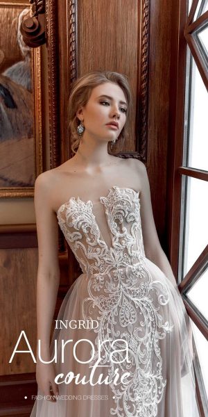 Long sleeve wedding dress INGRID