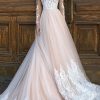 Long sleeves silhuette wedding dress Greyst