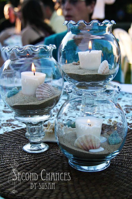 Beach Wedding Ideas – Nautical Wedding Centerpieces