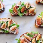 summer healthy appetizers ideas-Fig bruschetta