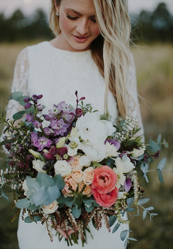 Perfect Wildflower Boho Wedding Bouquet My Deer Flowers