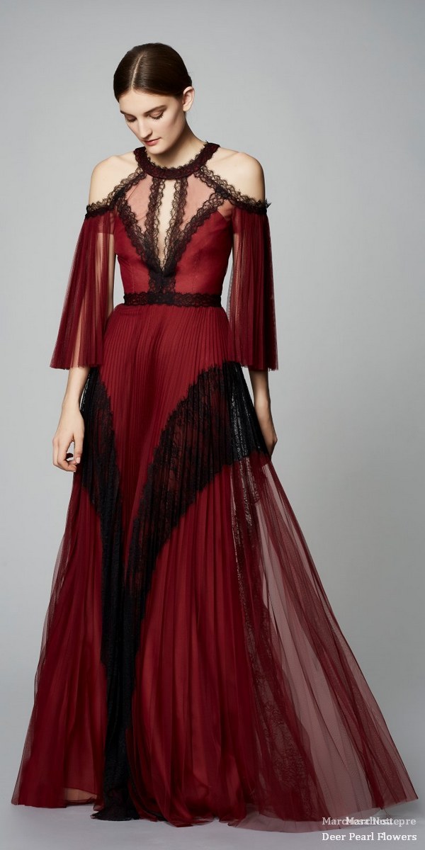 Marchesa Nottepre Evening Dress Fall 2017