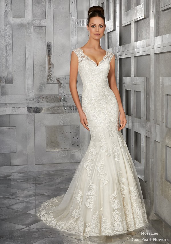 Blu Wedding Dresses 5562-1-2 from MoriLee