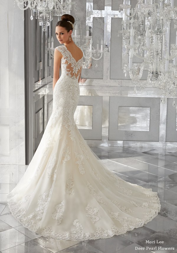 Blu Wedding Dresses 5562-3-1 from MoriLee