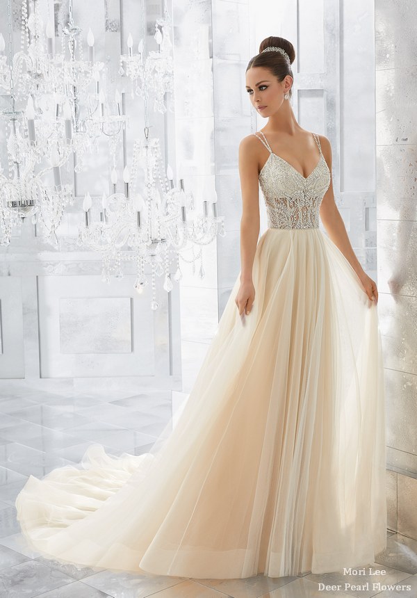 Blu Wedding Dresses 5565-1-2 from MoriLee