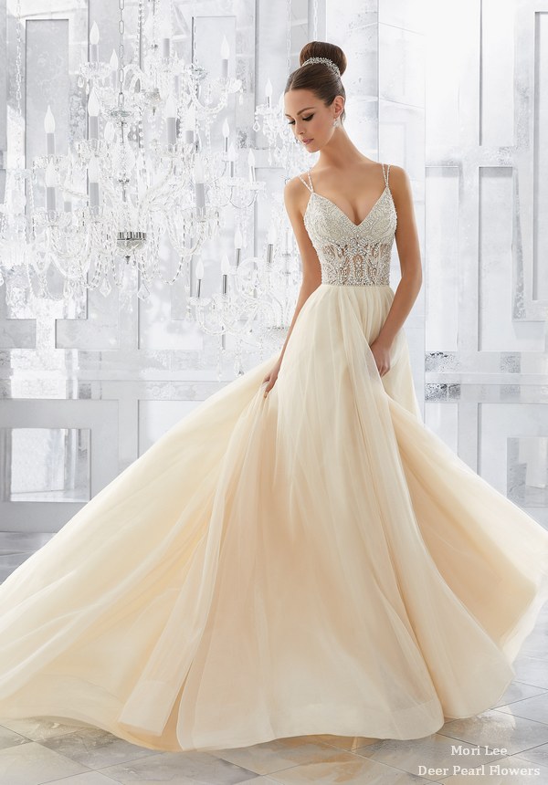 Blu Wedding Dresses 5565-4-1 from MoriLee