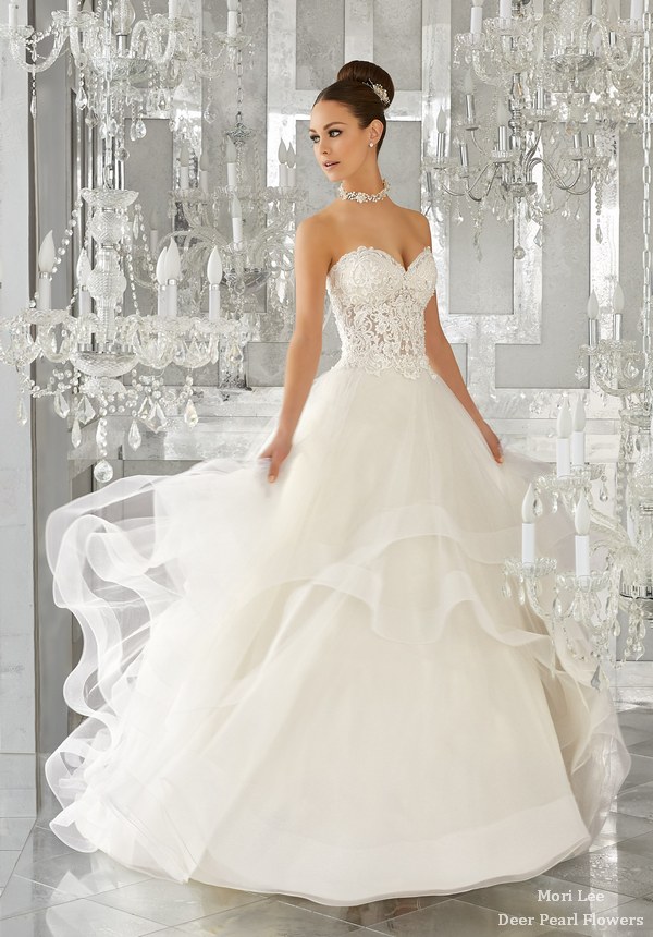 Blu Wedding Dresses 5570-1-2 from MoriLee