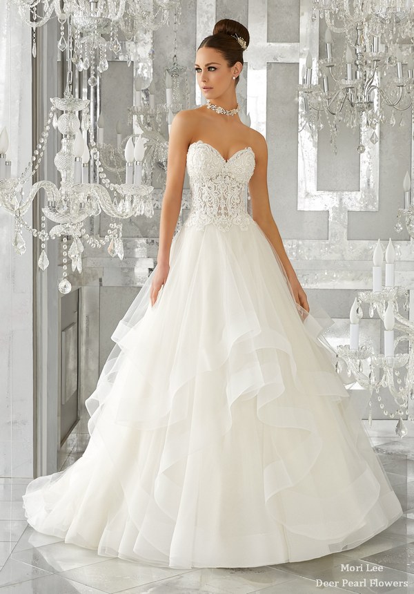 Blu Wedding Dresses 5570-2-1 from MoriLee