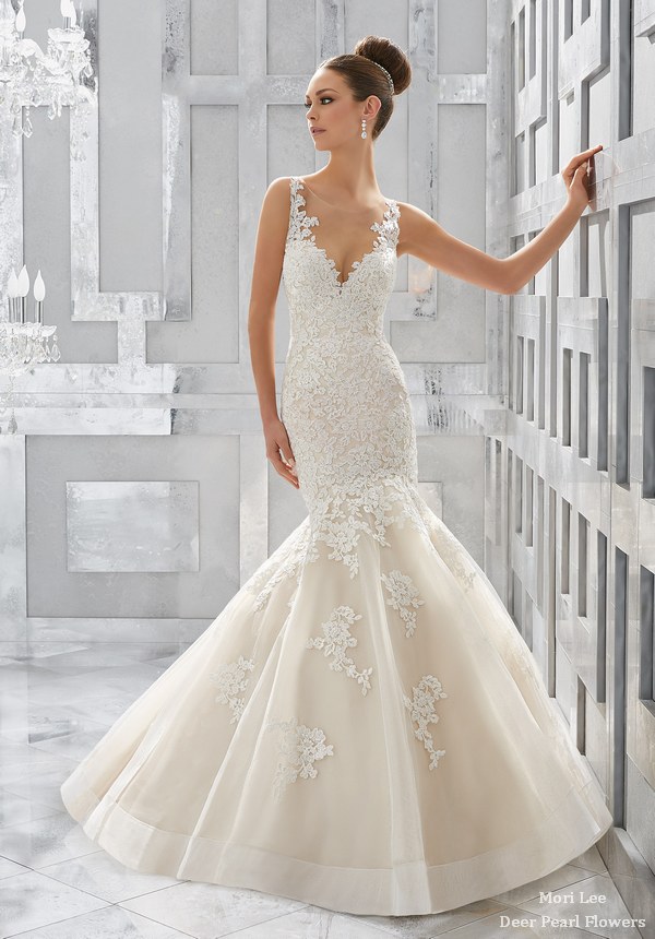 Blu Wedding Dresses 5571-1-2 from MoriLee