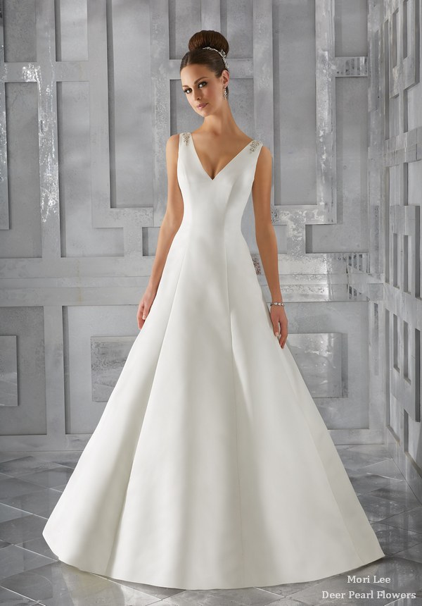 Blu Wedding Dresses 5574-1-2 from MoriLee