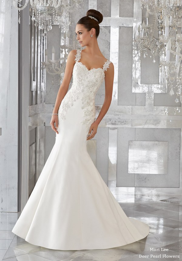 Blu Wedding Dresses 5575-1-2 from MoriLee