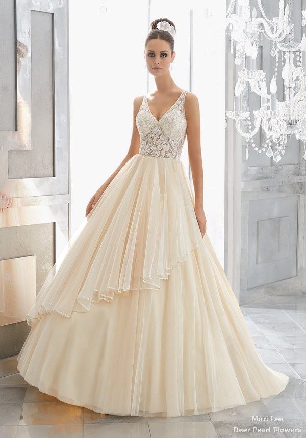 Blu Wedding Dresses 5576-1-2 from MoriLee