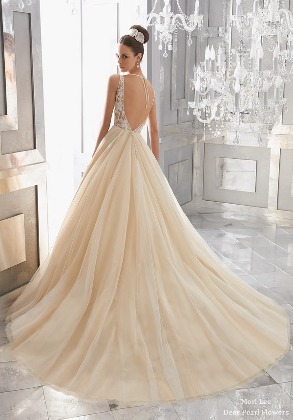 Blu Wedding Dresses 5576-4-1 from MoriLee