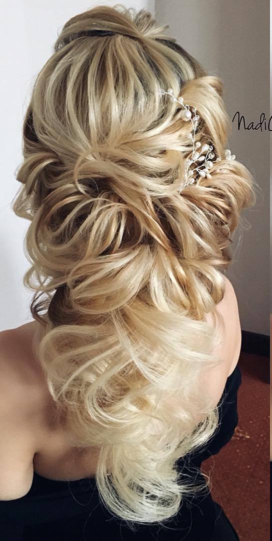 Long Wedding Hairstyles from Nadi Gerber