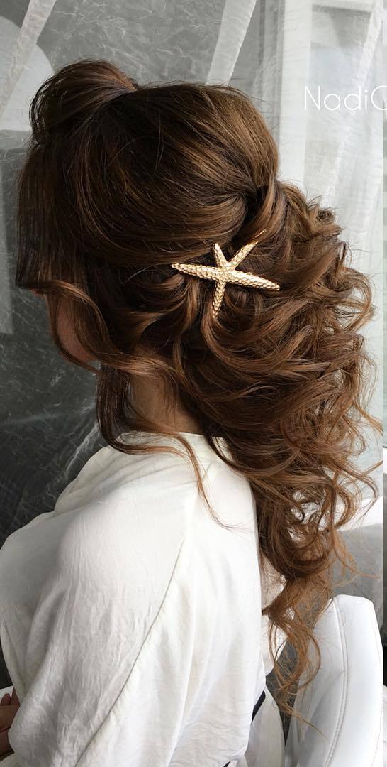 Long Wedding Hairstyles from Nadi Gerber