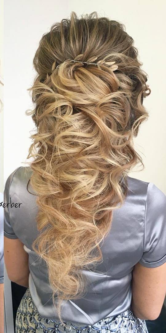 Long Wedding Hairstyles from Nadi Gerber