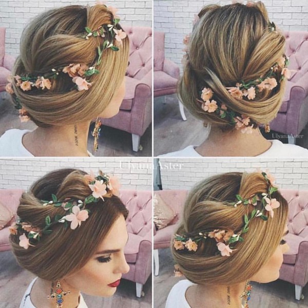 Ulyana Aster Wedding Hairstyles