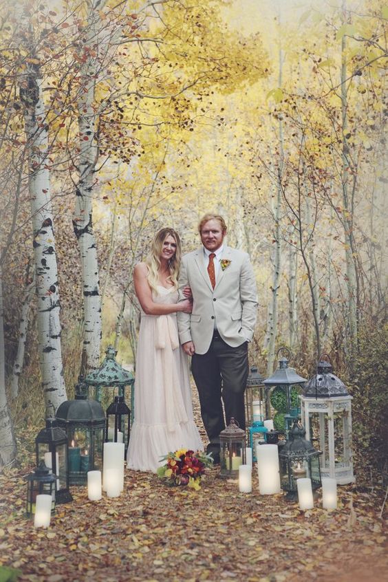 Rustic Fall Wedding Decor