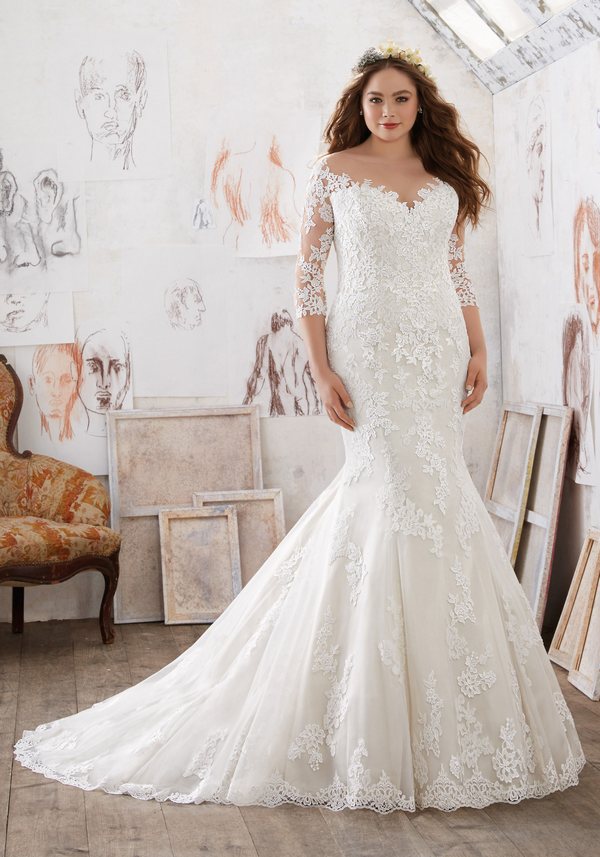 Mori Lee Plus Size Julietta Wedding Dresses 3212-1