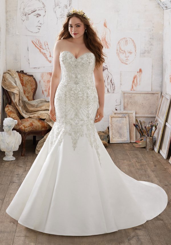 Mori Lee Plus Size Julietta Wedding Dresses 3218-1