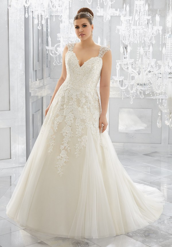 Mori Lee Plus Size Julietta Wedding Dresses 3222-1-2