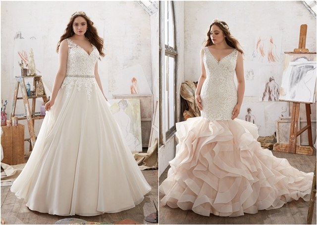 Mori Lee Plus Size Julietta Wedding Dresses