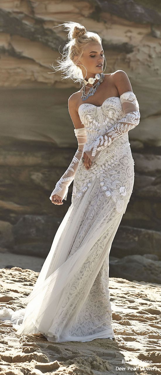 Rue de Seine Moonlight Magic Boho Wedding Dress stevie_front-1