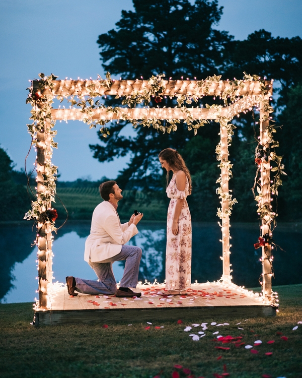 20 Most Romantic Wedding Marriage Proposal Ideas | My Deer Flowers