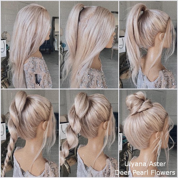 Ulyana Aster diy wedding hairstyle tutorial