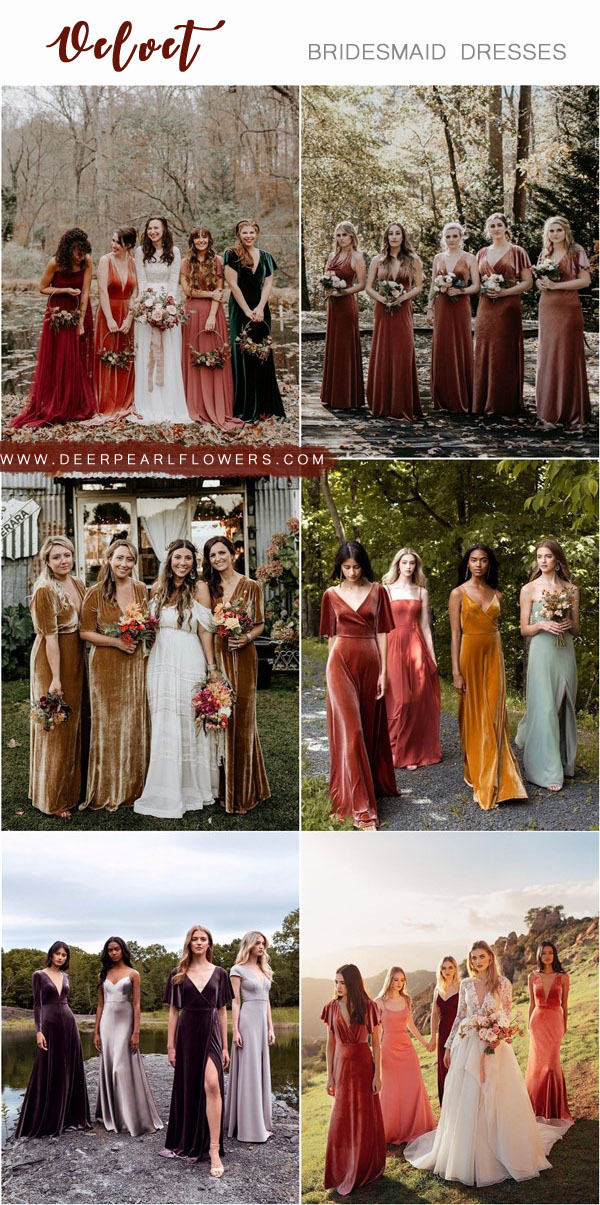 Top 10 Bridesmaid Dresses Trends And Colors For 2021 My Deer Flowers 
