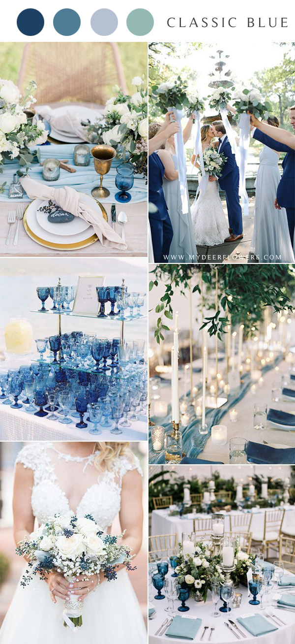 Pantone Color of the Year: 12 Classic Blue Wedding Color Ideas | My ...