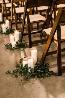 25 Candle Wedding Ideas That Will Light Up Your Reception | My Deer Flowers