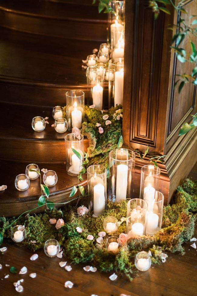 25 Candle Wedding Ideas That Will Light Up Your Reception | My Deer Flowers